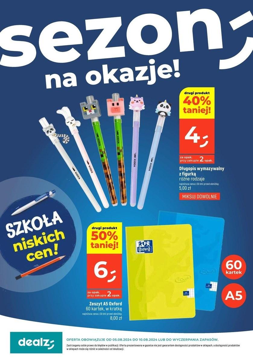 Gazetka promocyjna Dealz str. 1