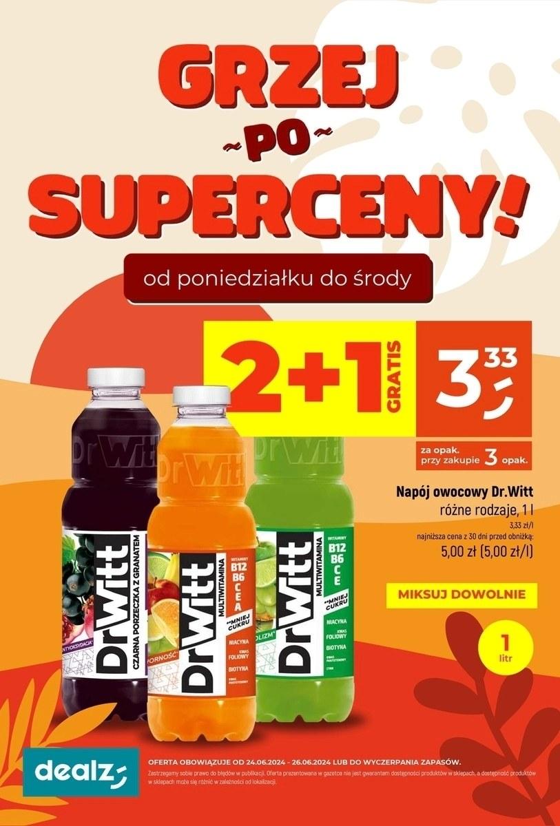 Gazetka promocyjna Dealz str. 1